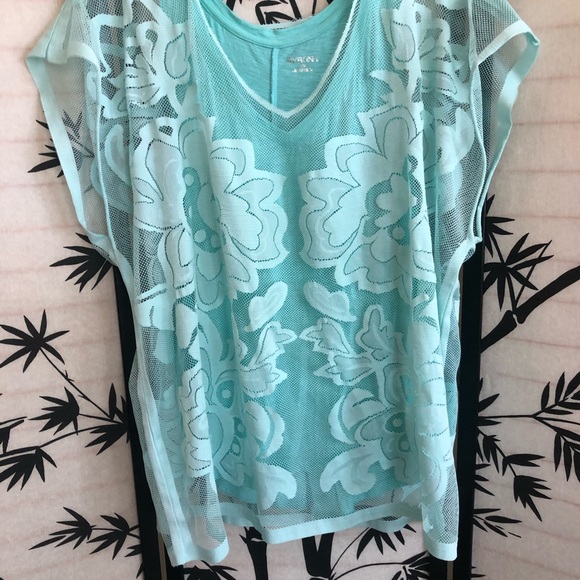 Merona Tank Top with Swimsuit Coverup Size L - Picture 10 of 13